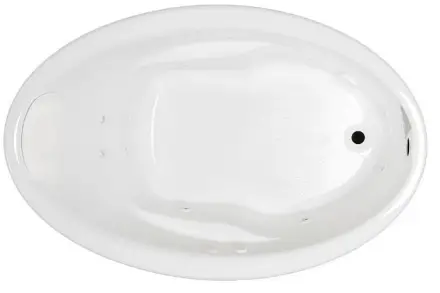 Laurel Mountain Ivy 57 X 38 Inch Drop In Acrylic Air Bath