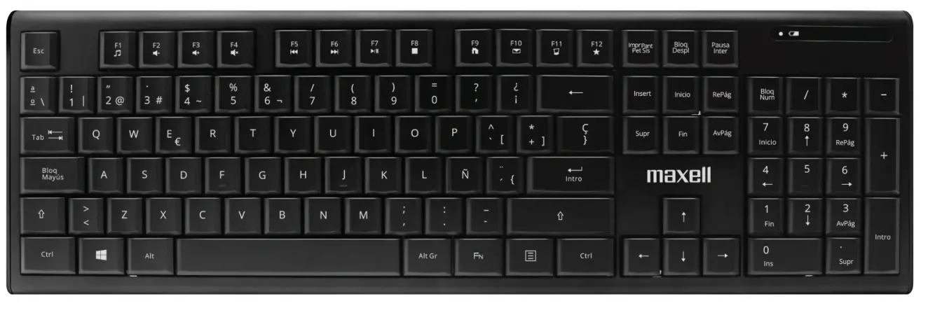 maxell WKB-20 Wireless Slim Keyboard