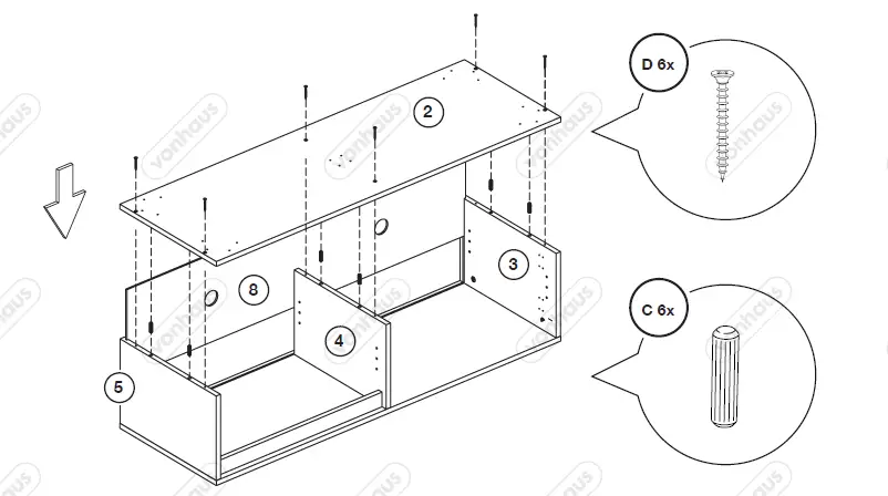 VonHaus-3000423-Jensen-Pale-Green-TV-Unit-6