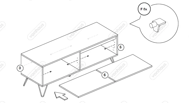 VonHaus-3000423-Jensen-Pale-Green-TV-Unit-8