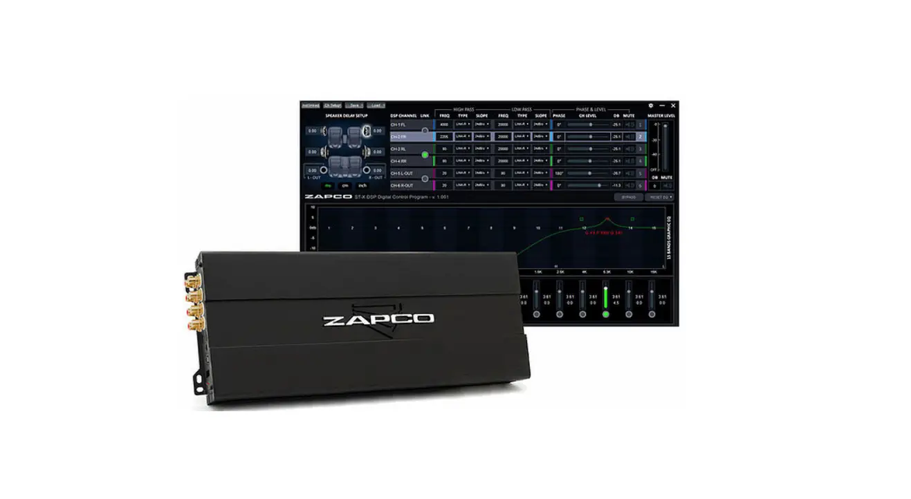 Zapco St-x Dsp Iii Series 6-channel, Full Range Owner's Manual
