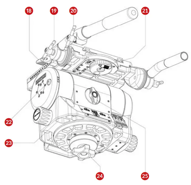 CARTONI H580 Magnum Magnum Pan and Tilt Head - fig2