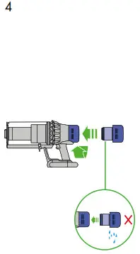 dyson Vacuum Cleaner - Washing your filter 4
