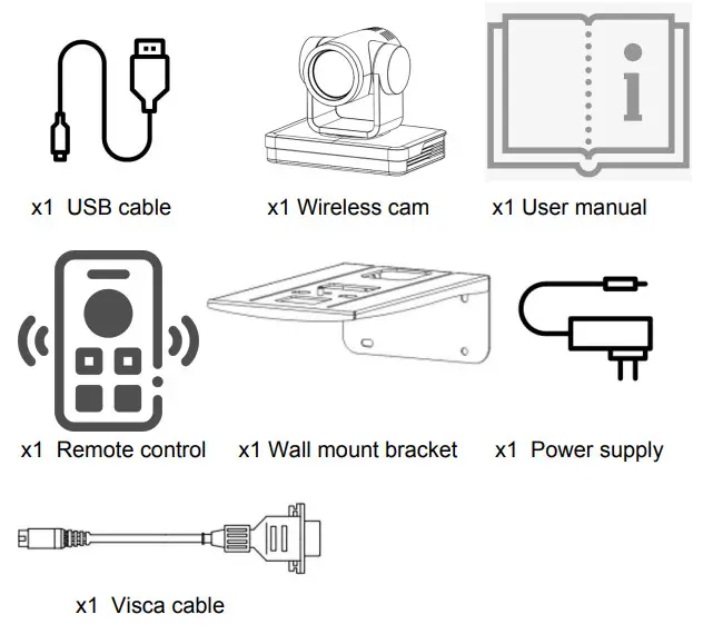 laia C12X PTZ Camera - Pack