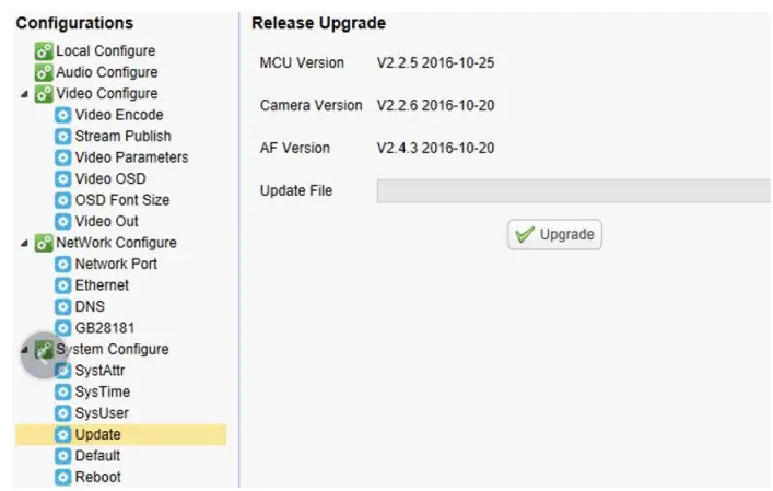 laia C12X PTZ Camera - Stream Publish