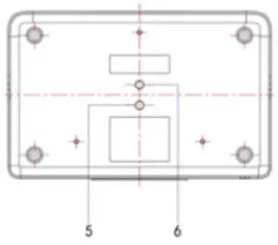 laia C12X PTZ Camera - Tripod screw hole