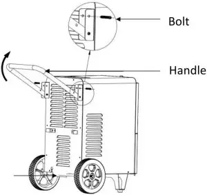 ATTACHING THE HANDLE