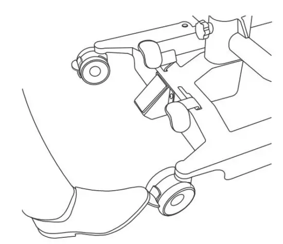FIG 10 Approaching the Patient with the Oxford Up.JPG