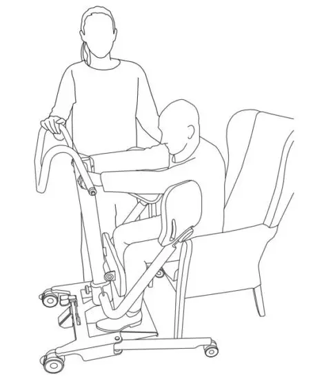 FIG 11 Assisted Standing and Transfers with the Oxford Up.JPG