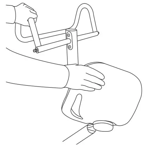 FIG 7 Approaching the Patient with the Oxford Up.JPG