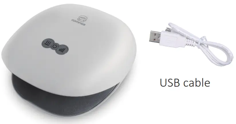 COMFIER CF 4803 Hand Massager with Heat - CONTENTS