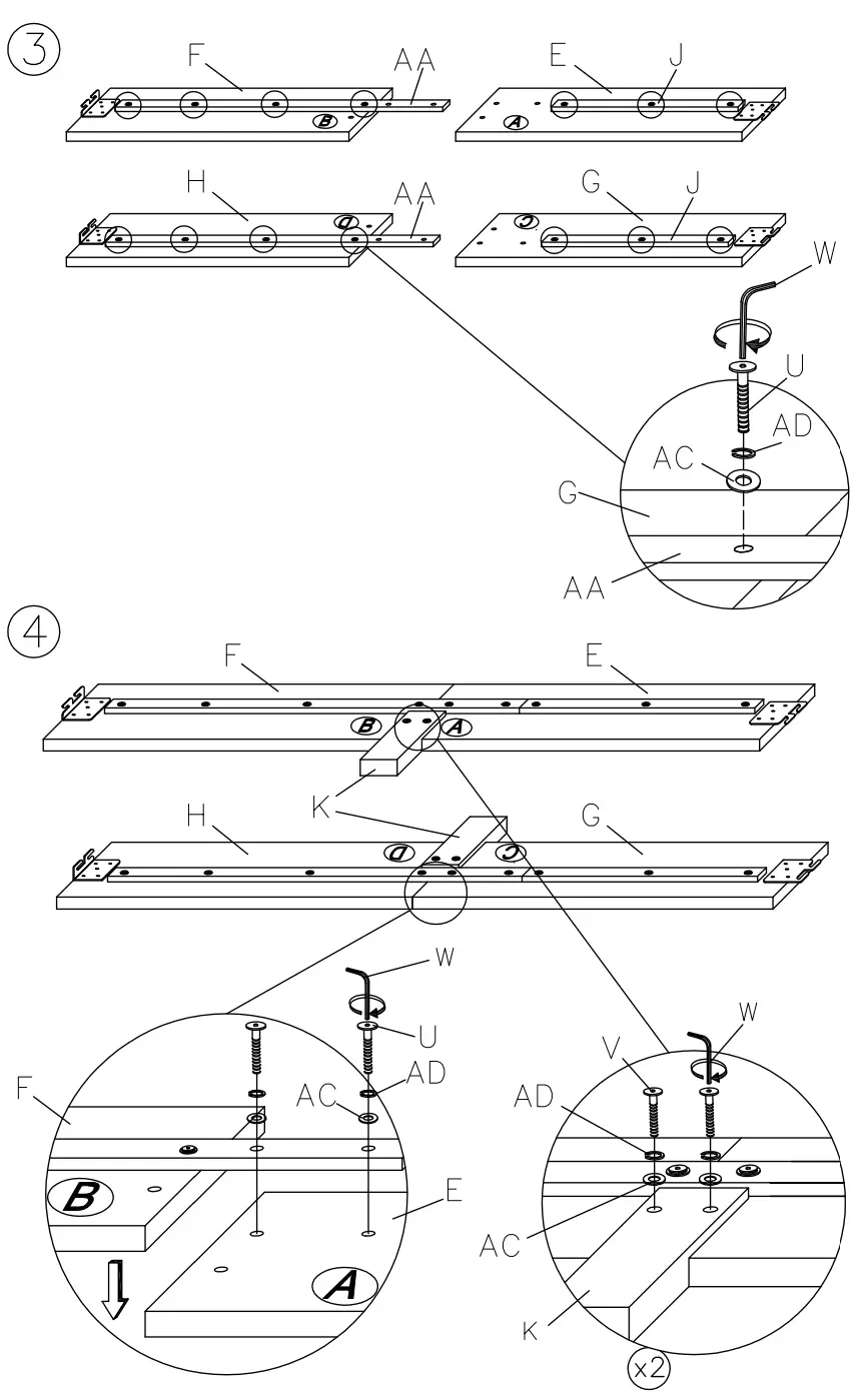 ASHLEY B080 381 Adelloni Queen Upholstered Bed-fig2
