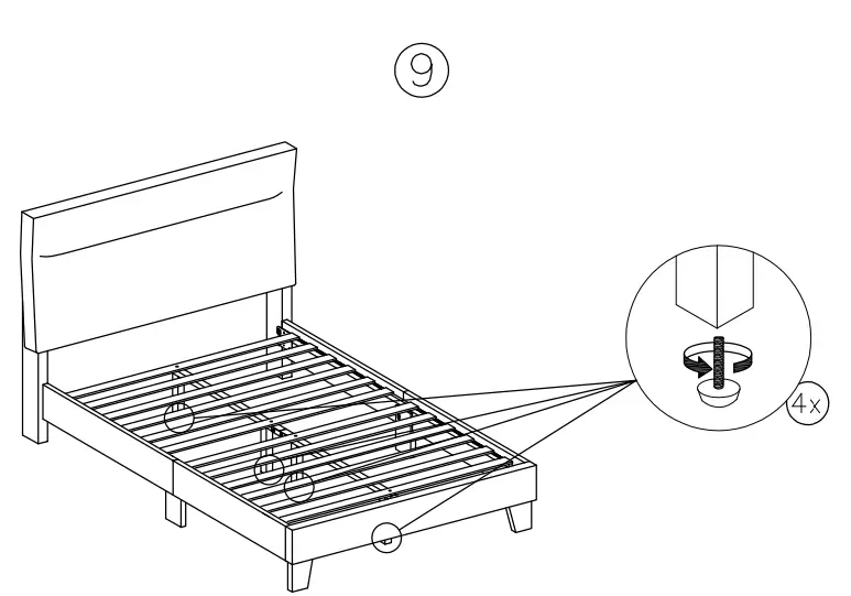 ASHLEY B080 381 Adelloni Queen Upholstered Bed-fig5