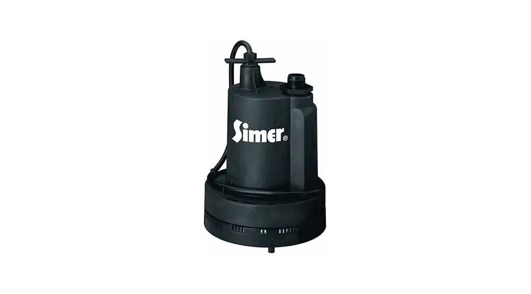Simer 2845g 1/2 Hp 4 Inch Submersible Well Pump Owner's Manual Simer 2845g 1/2 Hp 4 Inch Submersible Well Pump Owner's Manual