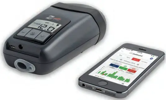 BREAS Nitelog App On iOS Mobile Devices - Figure 1