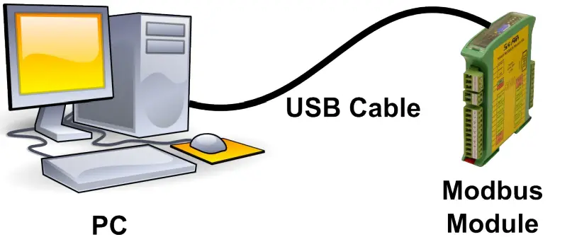 aspar Mini Modbus 4DI-M Expansion Module - drivers
