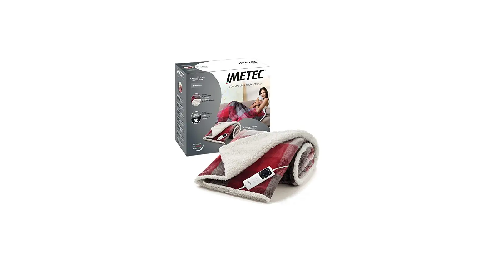 Imetec 16715 Velvet Electric Blanket User Manual Imetec 16715 Velvet Electric Blanket User Manual