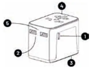 KASA-FIXCT30-Travel-Mains-Adapter-Fixed-USB-65W-Power-Supply-fig-1