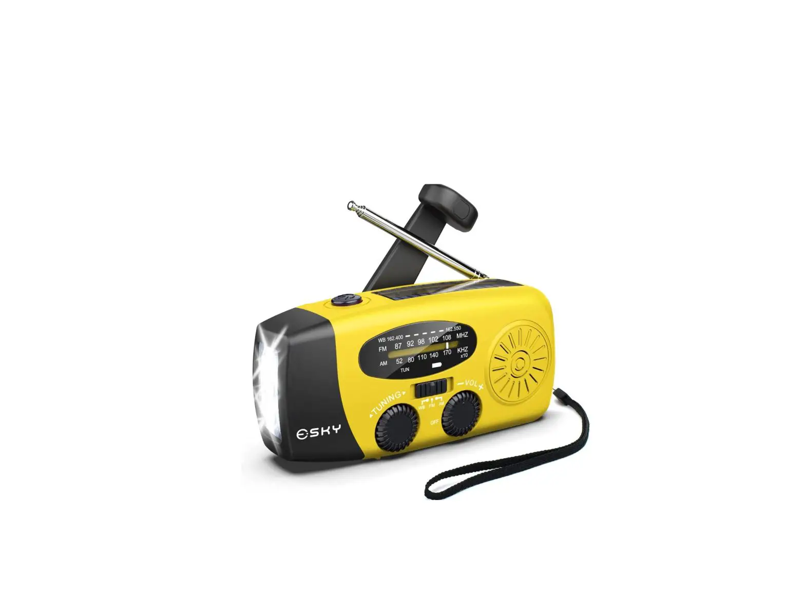 Esky Hn-28 Solar Hand Crank Video User Guide