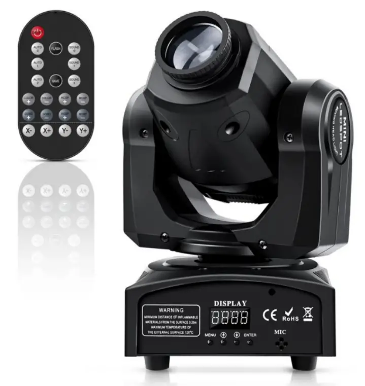 U King ZQ02100US 50W LED Moving Head Light