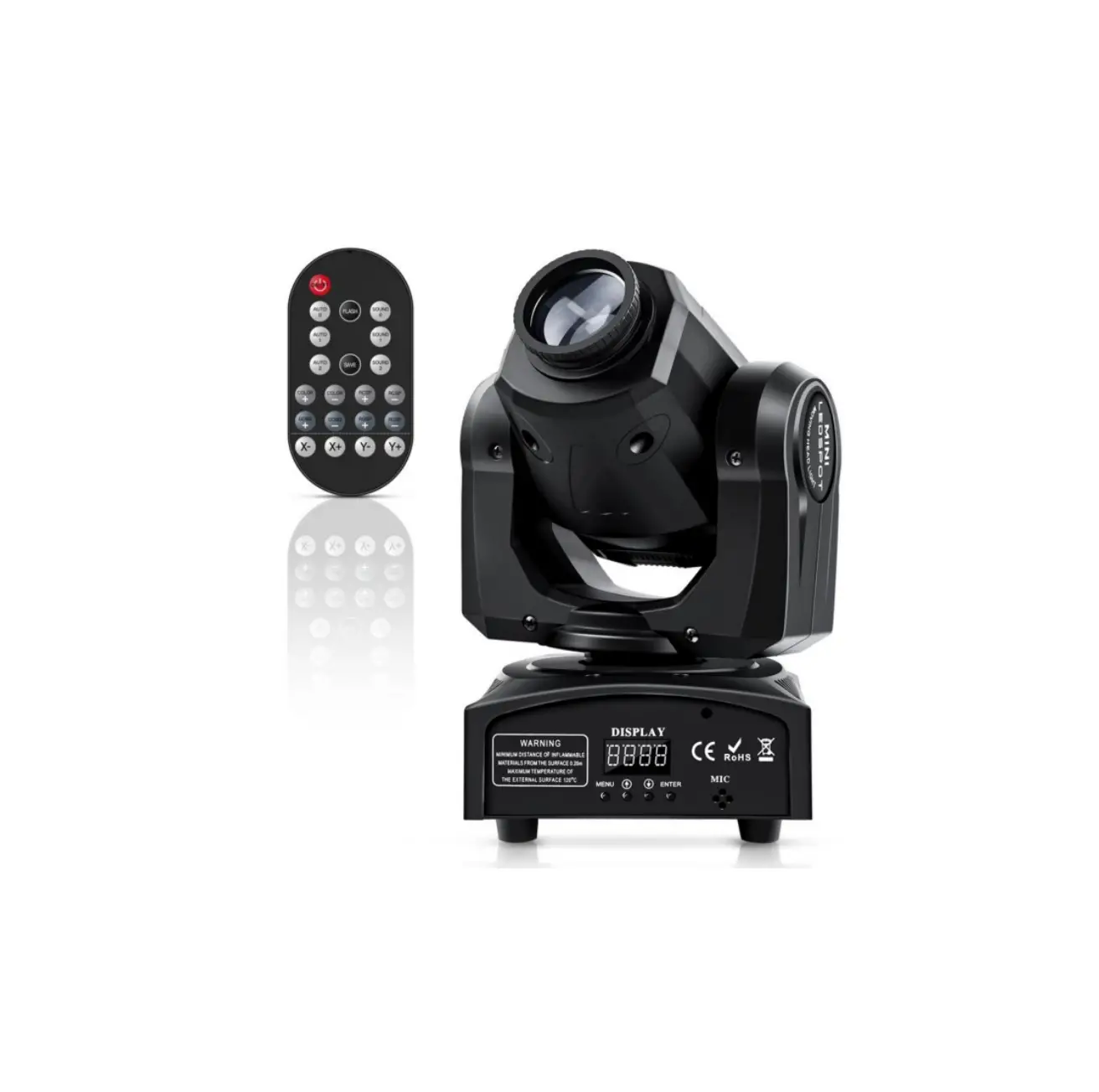 U King Zq02100us 50w Led Moving Head Light User Manual