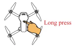 HEYGELO S90 Drone with Camera - Long press