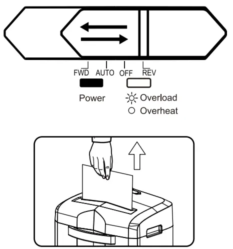 bonsaii C266-A 12 Sheet Cross Cut Paper Shredder - Fig3