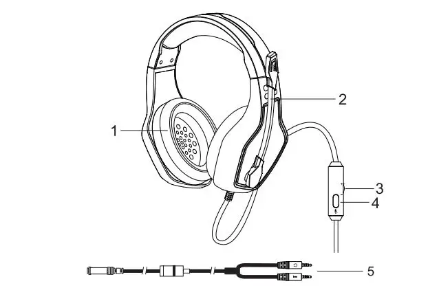 BEAVIIOO Gaming Headset HH01 - Overview