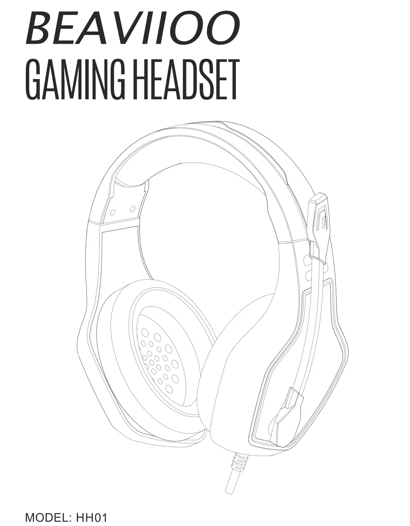 BEAVIIOO Gaming Headset HH01 User Guide