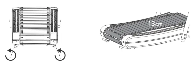 FORTIS Freerunner Curved Manual Treadmill FSMNTRDL40A - NOTICE