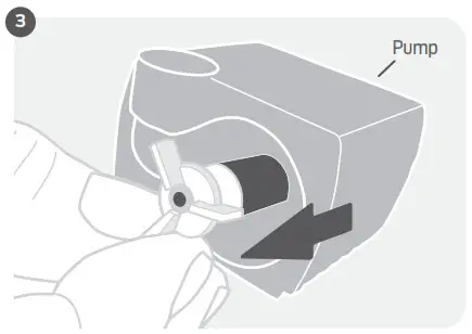 Premier Pet GWW00-17198 60 oz. Pet Fountain-Setup 3