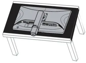 FIG 5 Installing a wall-mount bracket