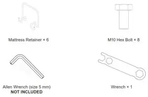 dynarex D100 Long-Term Care Bed - bed 1