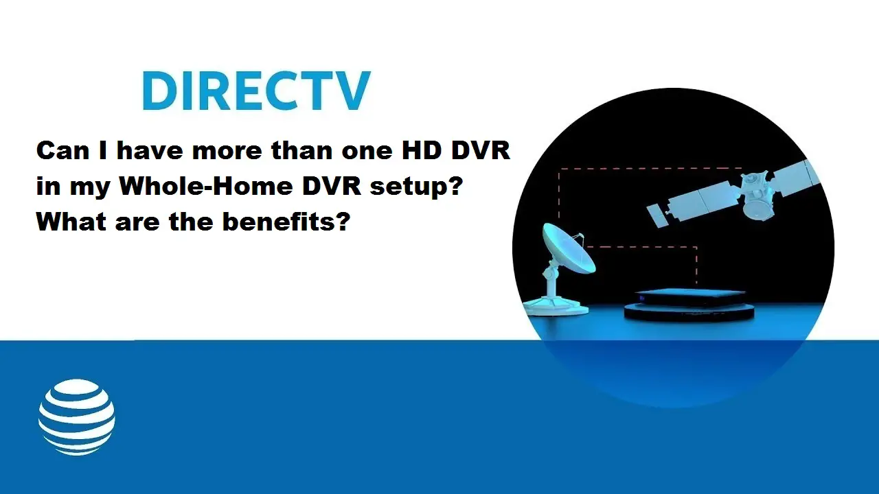 Can I Have More Than One Hd Dvr In My Whole-home Dvr Setup? What Are The Benefits? Can I Have More Than One Hd Dvr In My Whole-home Dvr Setup? What Are The Benefits?