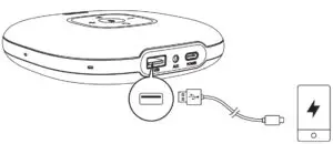 Charging an external device