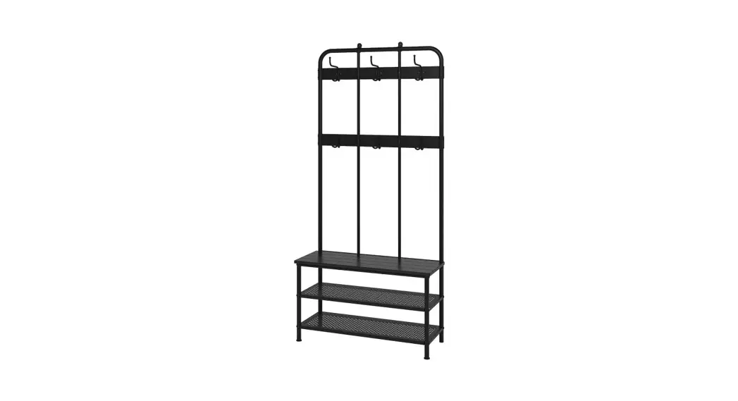 Ikea Pinnig Coat Rack With Shoe Storage Bench Instructions