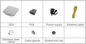 SMAWAVE SRM310 LTE Outdoor CPE - Packing List