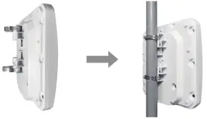 SMAWAVE SRM310 LTE Outdoor CPE - Pole Mounting
