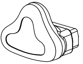 FISHER PAYKEL BC190 FlexiTrunk Nasal CPAP Interface - FlexiTrunk