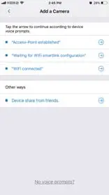 FIG 7 wi-fi smart link configuration