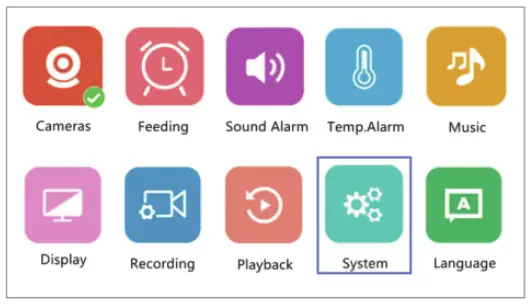 FOSCAM 5 Inch 1080P Full HD Baby Monitor- System