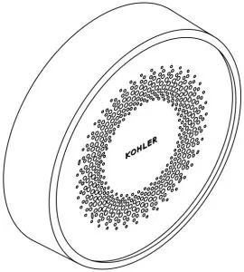 KOHLER042 Tankless Toilet Remote Actuator