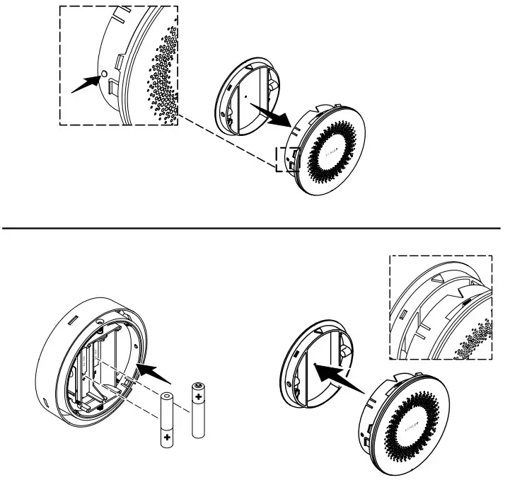 KOHLER042 Tankless Toilet Remote Actuator - Battery Replacement