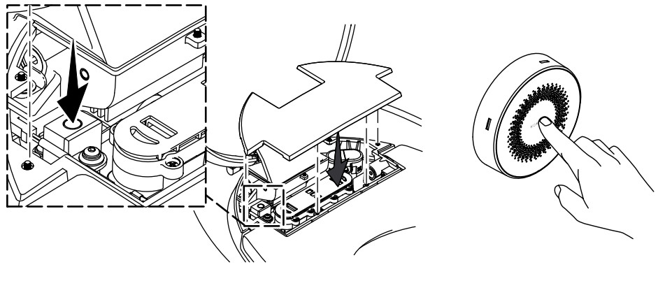 KOHLER042 Tankless Toilet Remote Actuator - Manual Pairing and Flush