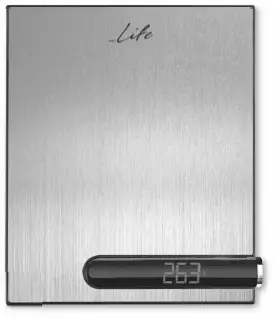 LiFE KSC-001 Libra 3D Inox Electronic Kitchen Scale