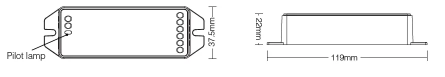 MiBOXER FUT035 Smart LED Strip Controller-5