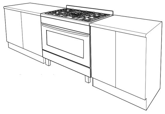 Westinghouse WFE911SB 900MM Freestanding 5 Burner Cooker - splashba