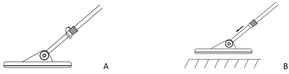 Coopers H673 Basic Metal Detector - ADJUSTING THE STEM