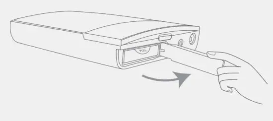 Polaroid GL10 Instant Mobile Printer -Remove battery
