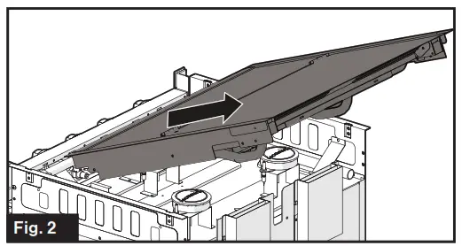 FURRION 2-in-1 Range Oven_ Product Push towards the rear o